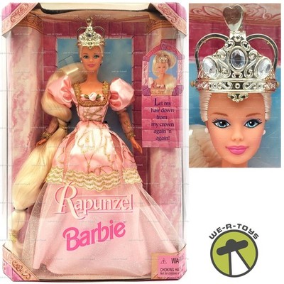 Barbie as Rapunzel Doll with Tumbling Hair 1997 Mattel No. 17646