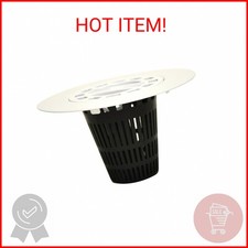 DANCO Hair Catcher for Stand-Alone Shower Drain Cover 3-inch Shower Drain Open