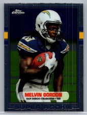 2015 Topps Chrome Mini #89-MG Melvin Gordon 1989