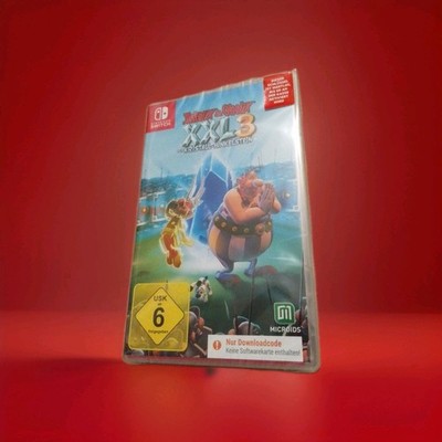 Switch Asterix & Obelix XXL 3 Der Kristall-HinkelsteinNEU&OVP Downloadcode!