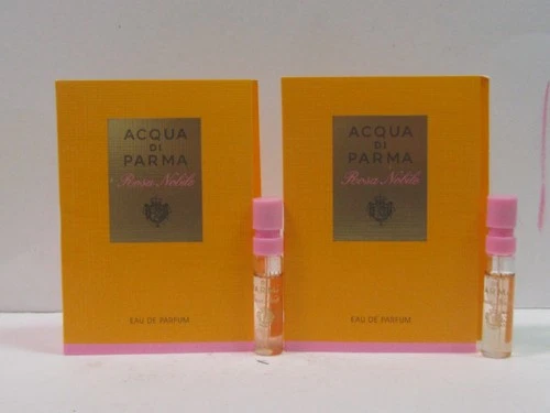 Acqua Di Parma Rosa Nobile Women Lot of 2 x 0.05 oz Eau de Parfum Splash Sample