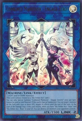 Combined Maneuver -Engage Zero! L26D-ENS33 Leg. Modern Ultra Rare Yugioh! NM/M