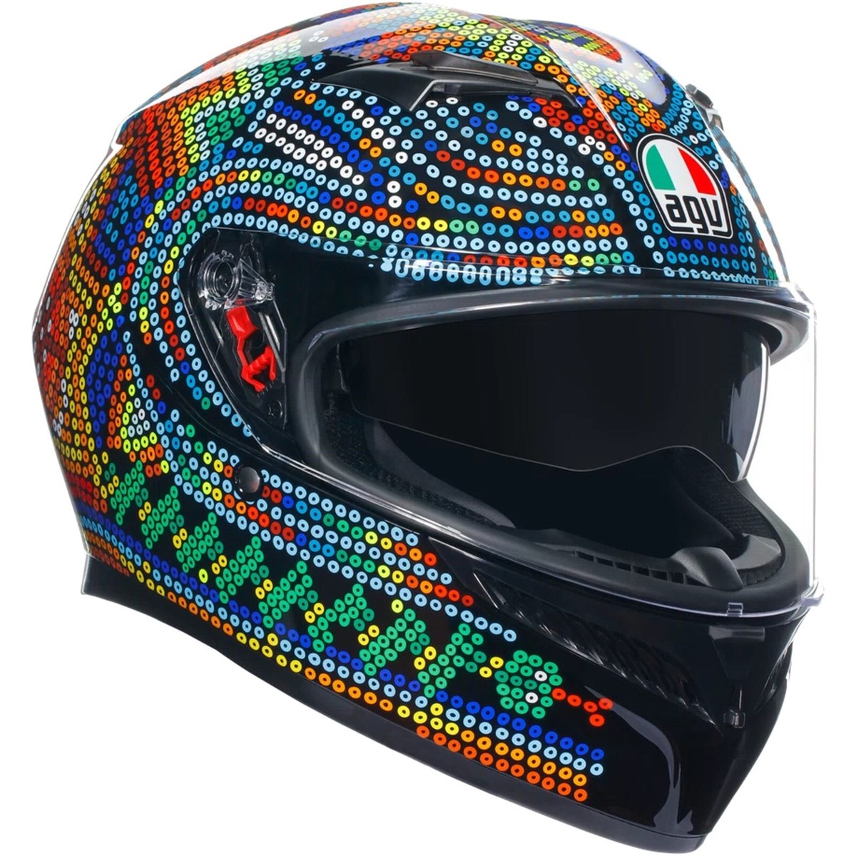 Motorcycle Helmet L AGV K3 Rossi Winter Test 2018 Integral