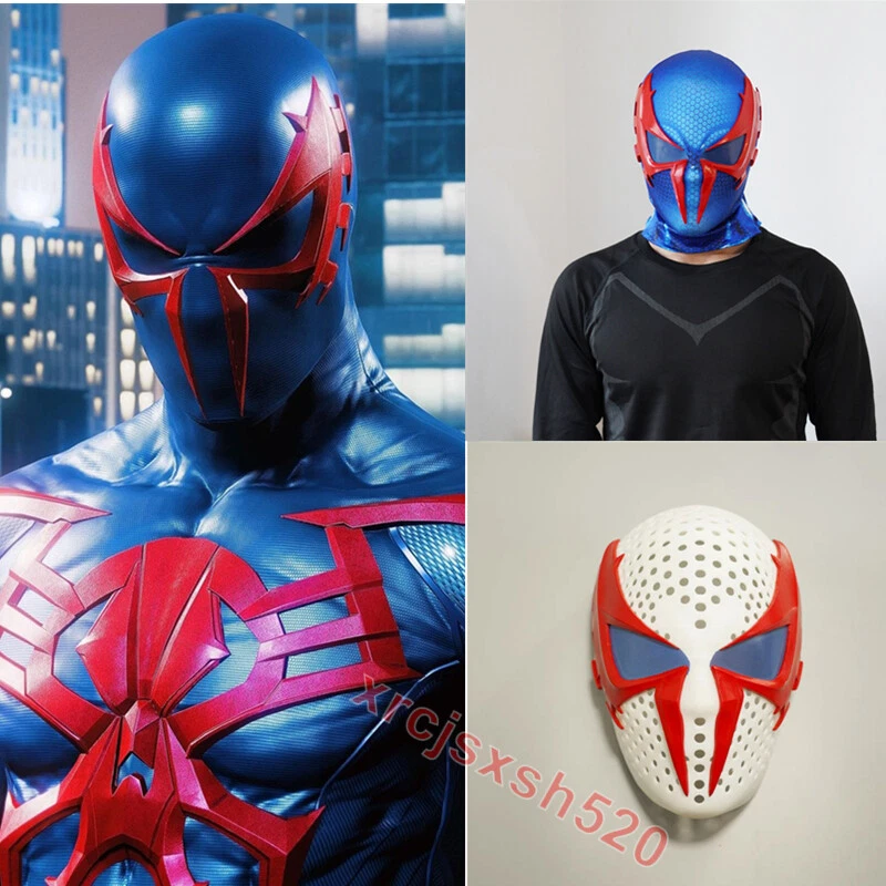 2099 Ultimate Spiderman Mask Helmet Cosplay 3D Spider-Man Costume