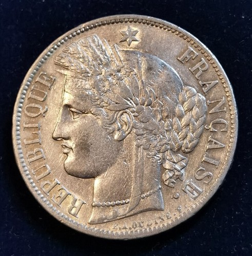 BELLE QUALITEE **** 5 FRANCS CERES 1851 A RARE ! **** SUP - Imagen 1 de 2