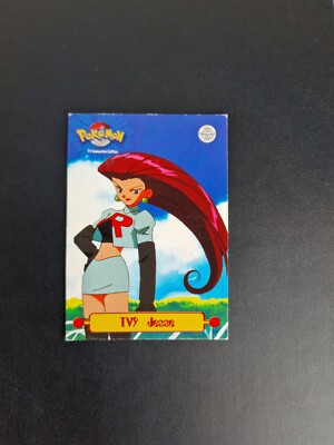 Pokemon Topps Karte TV Animation TV9 Jesse Ita 