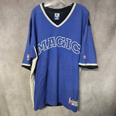Vintage 90s Champion NBA Orlando Magic Shooting Shirt Warmup