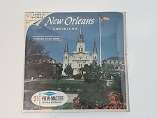Sawyers Famous Cities New Orleans Louisiana View-Master Reels Packet A946 Sealed