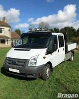 Dach Leiste A+ LED Passend FüR Ford Transit Mk7 2007 - 2014 Vorne Low Edelstahl
