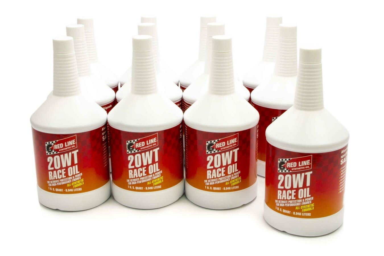 Red Line 20WT Race Oil (5W20) - Case of 12 Quarts