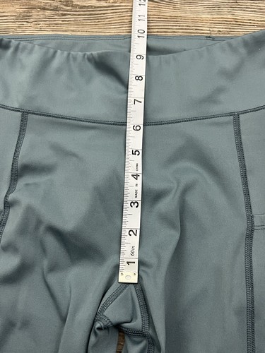 Aeropostale Yoga Leggings Pants Women's MED Blue Activewear w/Pockets #9170 - Picture 7 of 12
