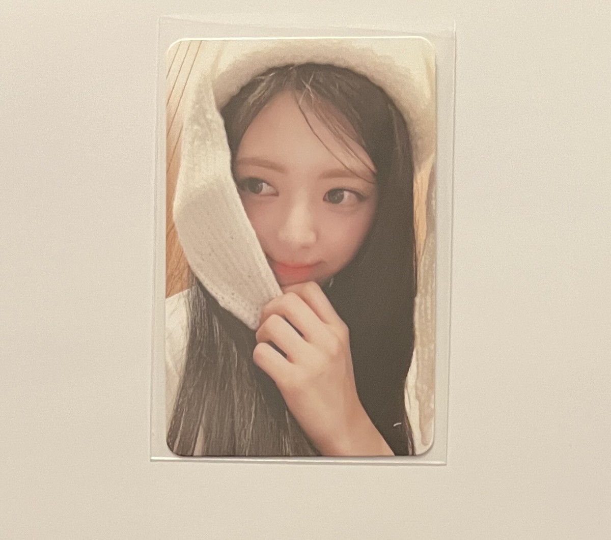ITZY KILL MY DOUBT MAKESTAR EVENT POB PHOTOCARD Rabbit Beanie Cat