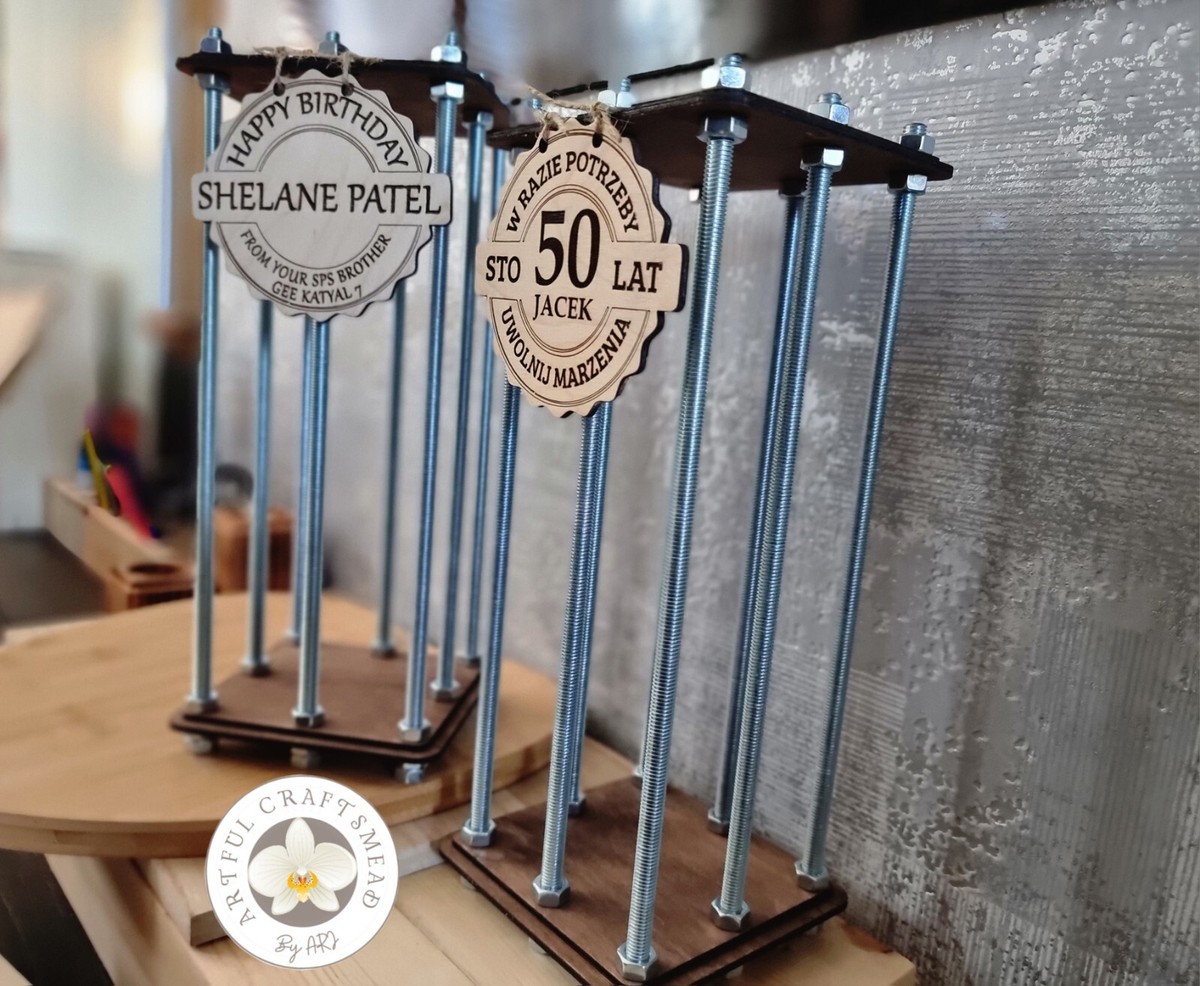 Whiskey Personal Spirit Alcohol Bottle Drink Bottle Cage Lock Box