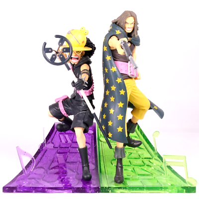 One Piece Usopp & Yasopp Figure Set Senko Zekkei Film Red