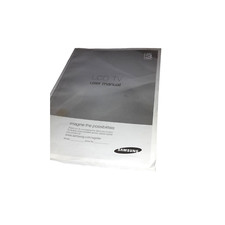 Samsung LCD TV 3 Manuale Utente Libretto Istruzioni BN68-02589J-01 USATO
