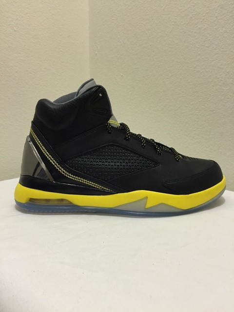 Nike Boys Jordan Flight 97 Bg Basketball Shoes Black Vibrant