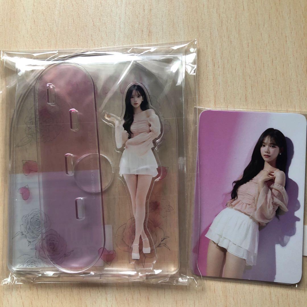 aespa karina カリナ アクスタ　トレカ　FC限定　ファンクラブ aespa Karina FC Fanclub MY-J LTD Official Photocard Acrylic Stand