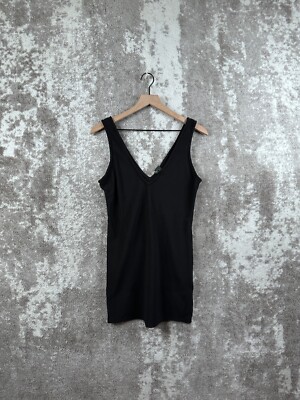 New Wild Fable Tank Top Dress Medium Womens Black Ribbed Muscle Mini Target | eBay New Wild Fable Tank Top Dress Medium Womens Black Ribbed Muscle Mini Target | eBay