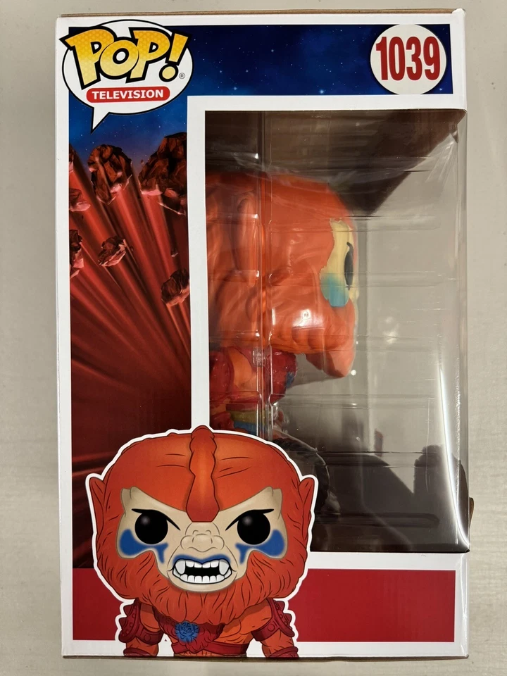 Beast Man 1039 ~ Masters of the Universe (MOTU) ~ Vinilo Funko Pop ~ 10” RARO 👌 Foto 4 de 4