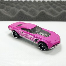 Muscle Speeder Hot Wheels 2024 Metalflake Pink 1/64 Loose DHP12