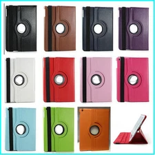 360 Rotating iPad Mini 2/3 Retina and Mini Leather Stand Case Cover 