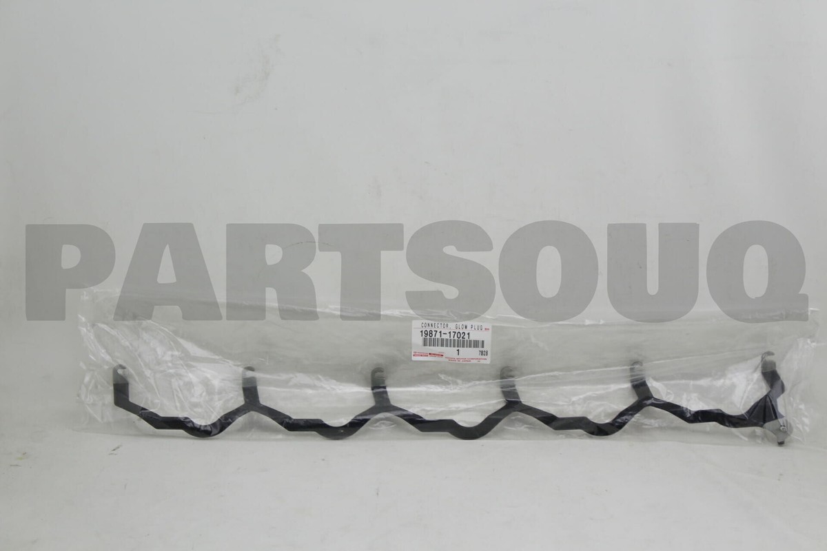 1987117021 Genuine Toyota CONNECTOR, GLOW PLUG NO.1 19871-17021 | eBay 