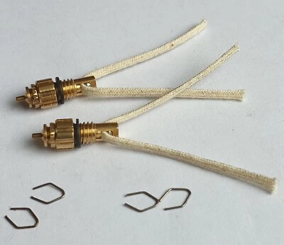 Ronson Type B (Varaflame) 2 x Top / Outlet Valves