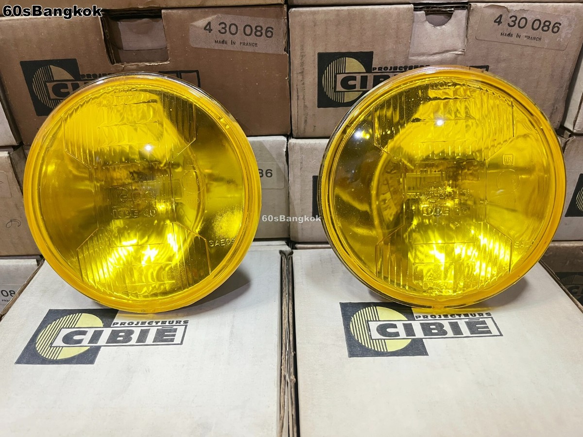 最終値下げ　シビエ　IODE40 CIBIE IODE 40 FOG LAMP Driving Lamp Amber lens 5.5
