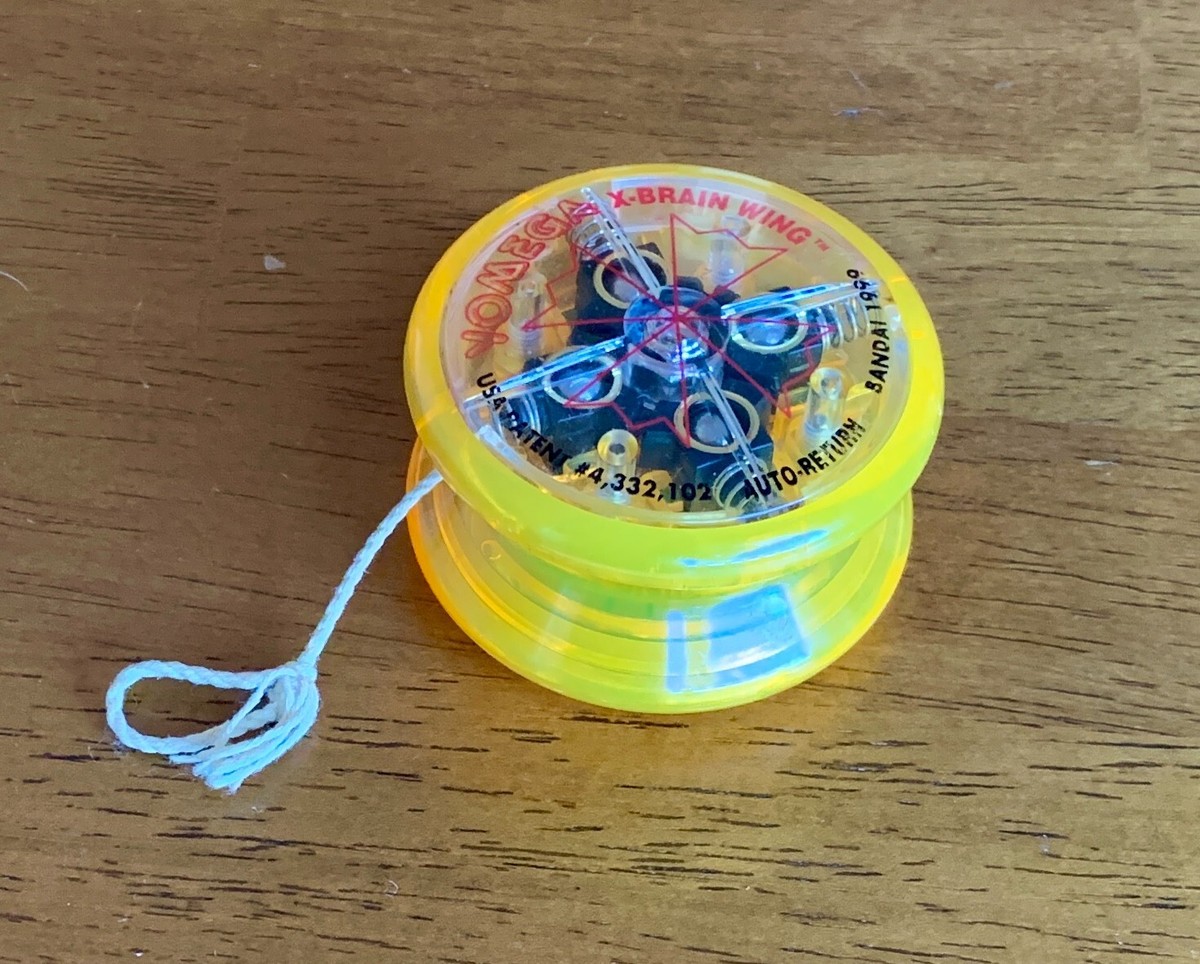 Yomega X-Brain Wing Bandai 1999 Auto Return Yoyo Toy Vintage