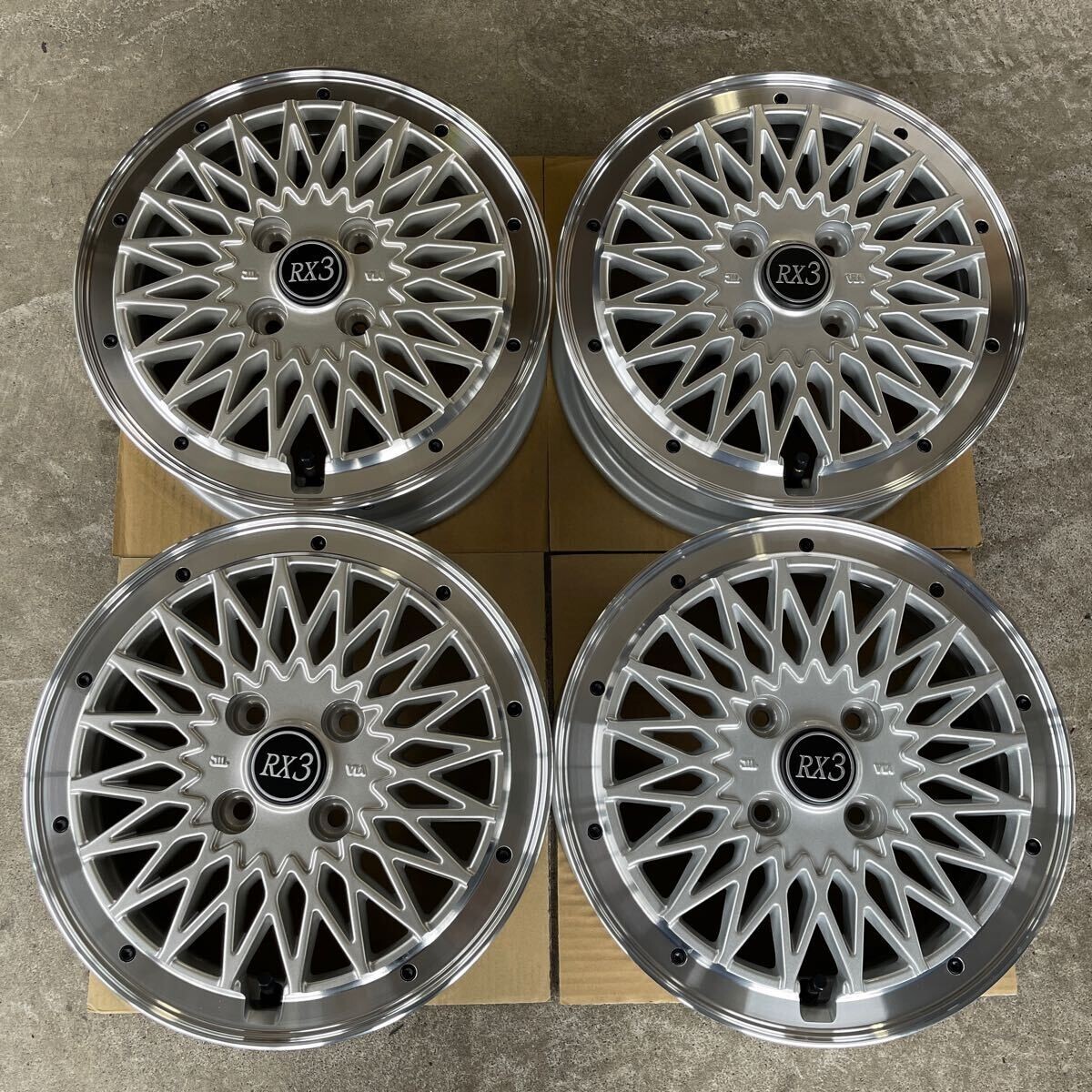 JDM 14inch 100x4 New Wheels set 4 japan mini truck 88-99 Hijet