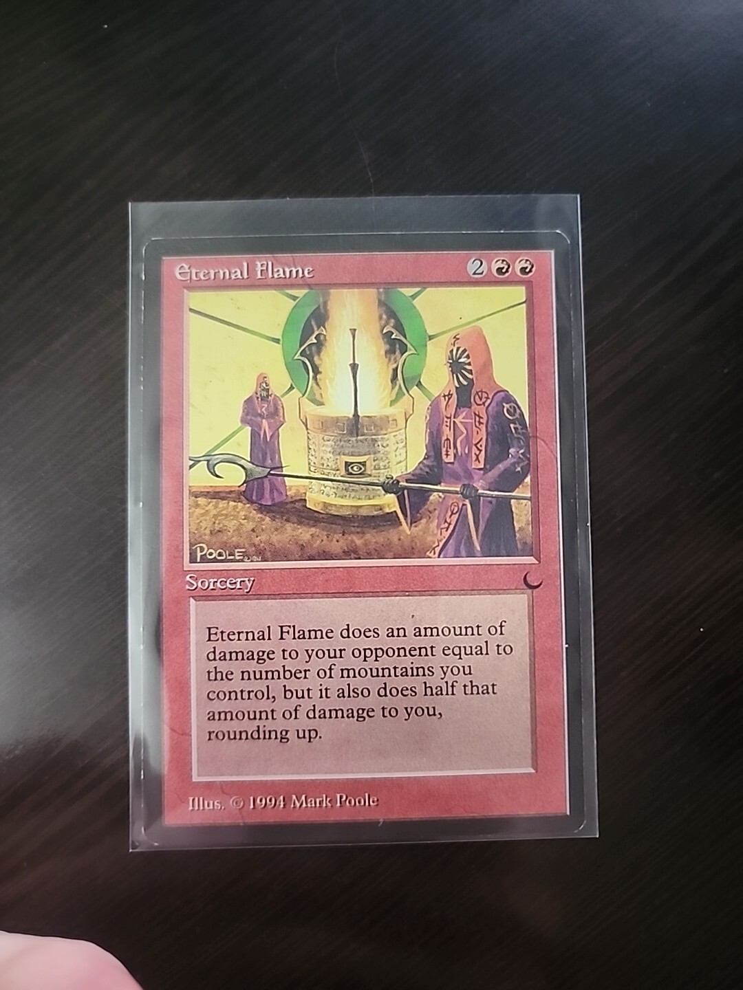 The Dark MTG  Eternal Flame  Rare Magic NM
