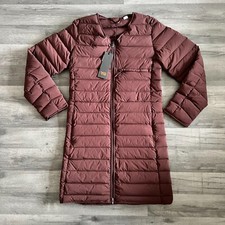 Y-3 Adidas Women's Classic Down Liner Jacket Yohji Yamamoto Xs, S & L - Burgundy