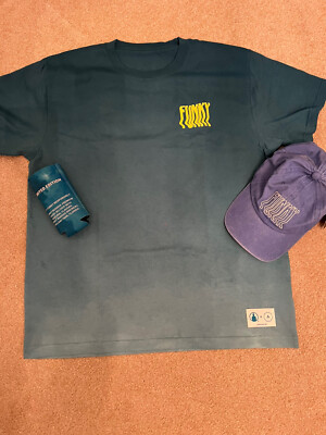 Funky Buddha Alchemist Limited Edition T-shirt , Hat And Coozie Combo Brand New