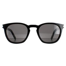 Image of Saint Laurent Sunglasses SL28 002 Black Smoke