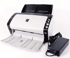 Fujitsu FI-6130Z Scanner COMPLETE SET (AC Adapter; USB Cable; USB Setup Drivers)