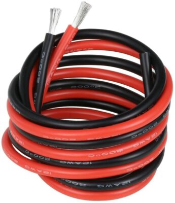 10 Feet 12 AWG Super Flexible Silicone Wire RC ESC Motor 12 Gauge RC Wires 10 FT
