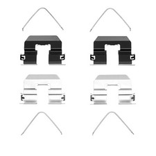 Disc Brake Hardware Kit for Accent, Ioniq, Nexo, Venue, Niro+More 340-21015