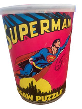 1973 Superman Puzzle 81 large pieces, Complete