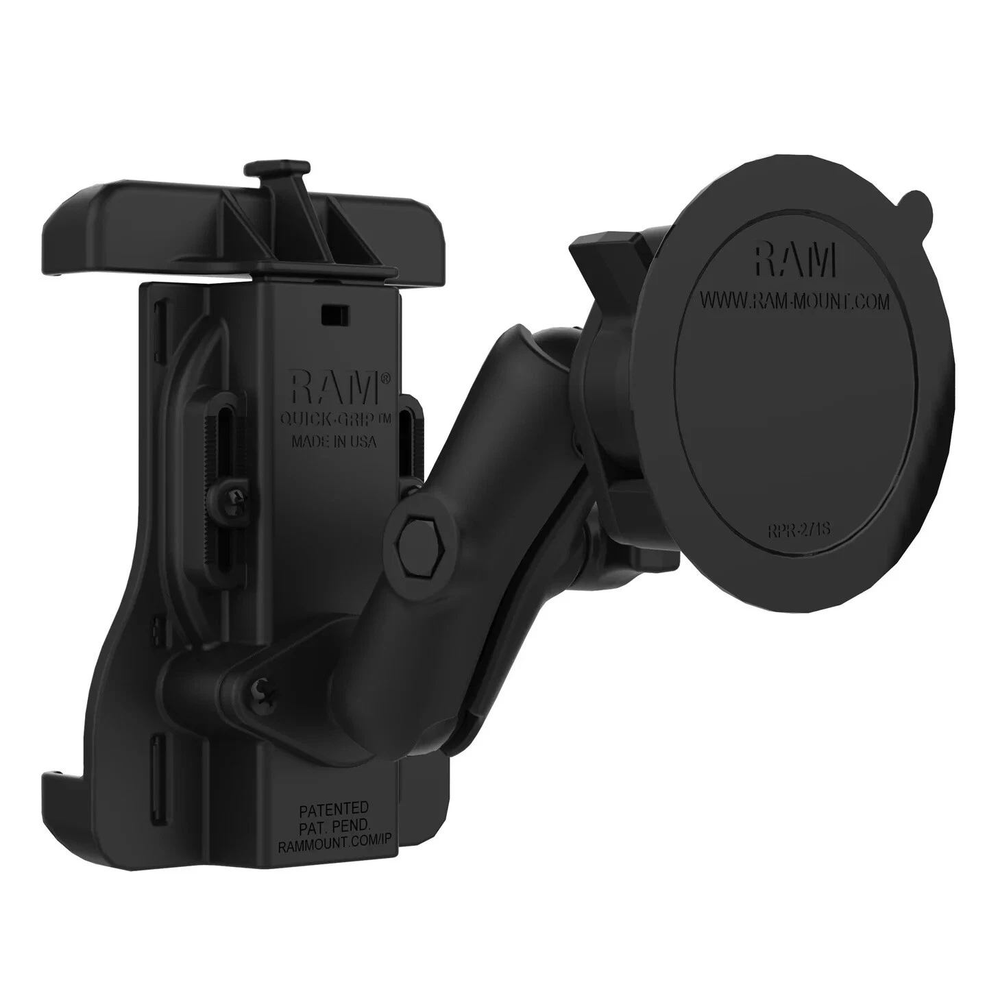 Ram Mount Quick-Grip Suction Cup Mount - Thumbnail 2
