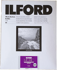 Multigrade V RC Deluxe Pearl Surface Black  White Photo Paper, 190Gsm, 8X10, 25