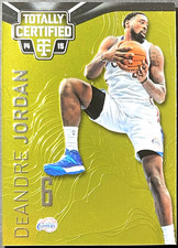( /10 Gold ) Deandre Jordan 2014-15 Totally Certified Platinum #26 Clippers Rare