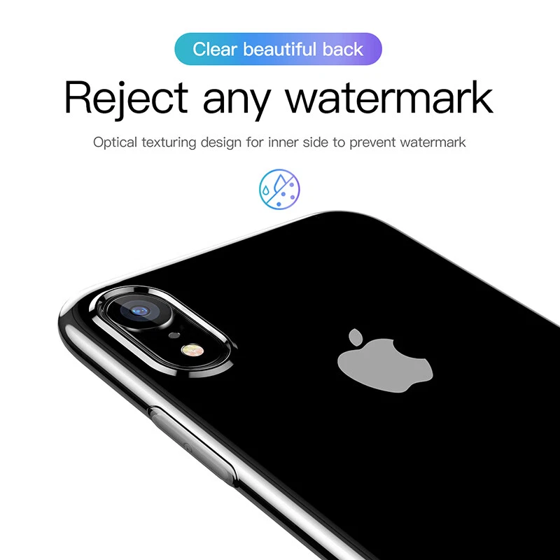 For iPhone XR XS Max Simplicity With Charging Port Plug Phone Case Cover Foto 4 de 4