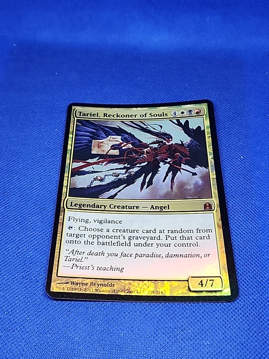 Tariel Reckoner of Souls FOIL (Oversized) x1 MTG ENGLISH Rare  