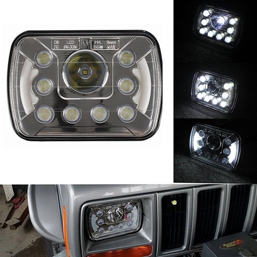 7x6" inch CREE DRL Replace H6054 H6014 LED Headlights High/Low Beam 55W MACK Pai - Picture 2 of 8