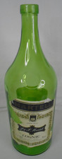 Vintage Martell Cognac Large 3 1/3 Quarts Empty Optic Bottle Money Saving Bank