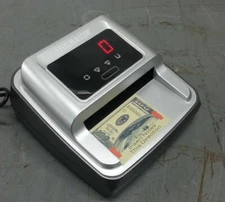MMF Industries 200100 SteelMaster Automatic Counterfeit Detector Silver