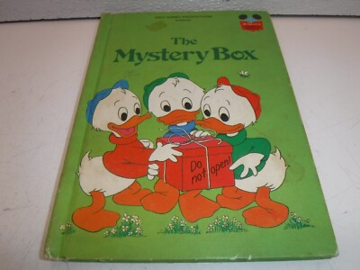 Vintage The Mystery Box Book Disney 1979