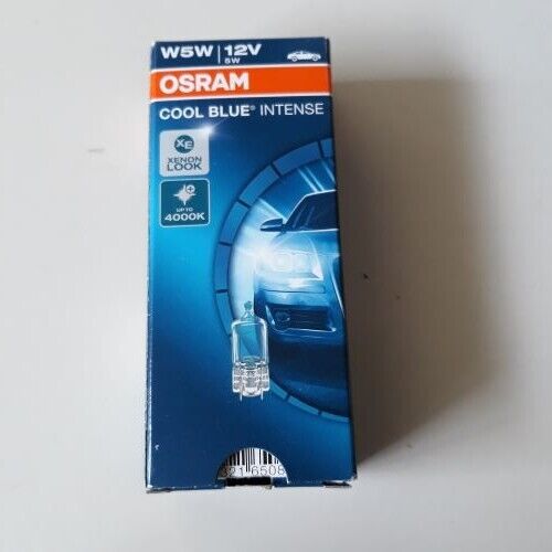 Lampada Auto OSRAM W5W 12 v 5 w BLUE INTENSE COPPIA - Foto 4 di 4