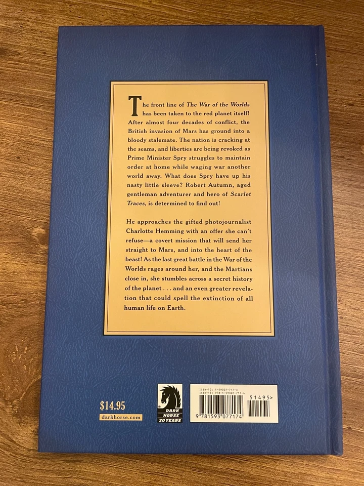 Scarlet Traces El Gran Juego Dark Horse Cómics Tapa Dura Novela Gráfica 6 J258 Foto 2 de 2