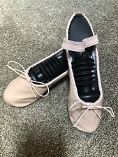 Danshuz 393 Pink Leather Split Sole Ballet Shoes Adult Size 3.5M